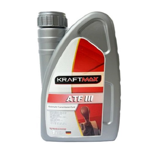 Kraftmax زيت نقل الحركة الأوتوماتيكي كرافتماكس ATF III بجودة عالية - 1 لتر